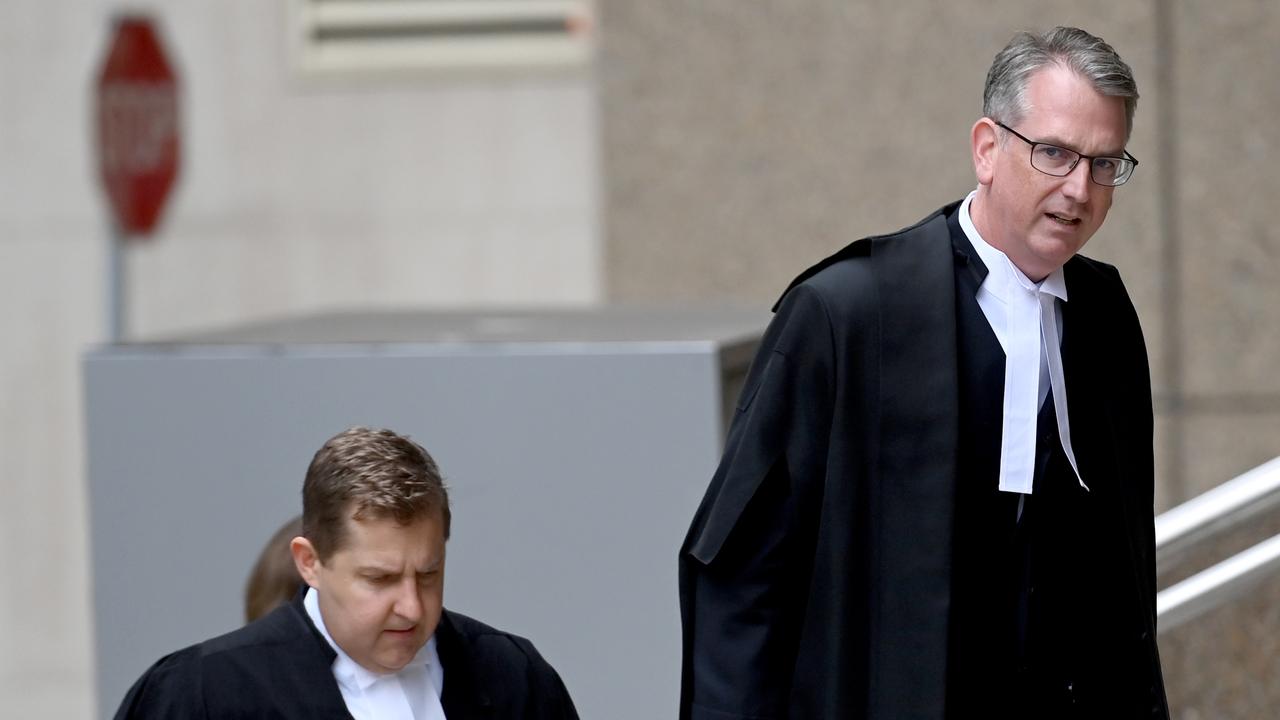 Nicholas Owens, SC, arrives at Federal Court for the Ben Roberts-Smith appeal hearing in his defamation loss against the SMH, Age and Canberra Times over reports alleging he is a war criminal. Picture: NCA NewsWire / Jeremy Piper