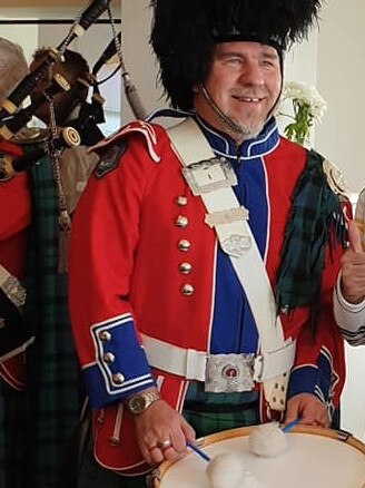 Dave Tanare is one of 1500 people taking to the Sydney stage for The Royal Edinburgh Military Tattoo. Picture: Supplied