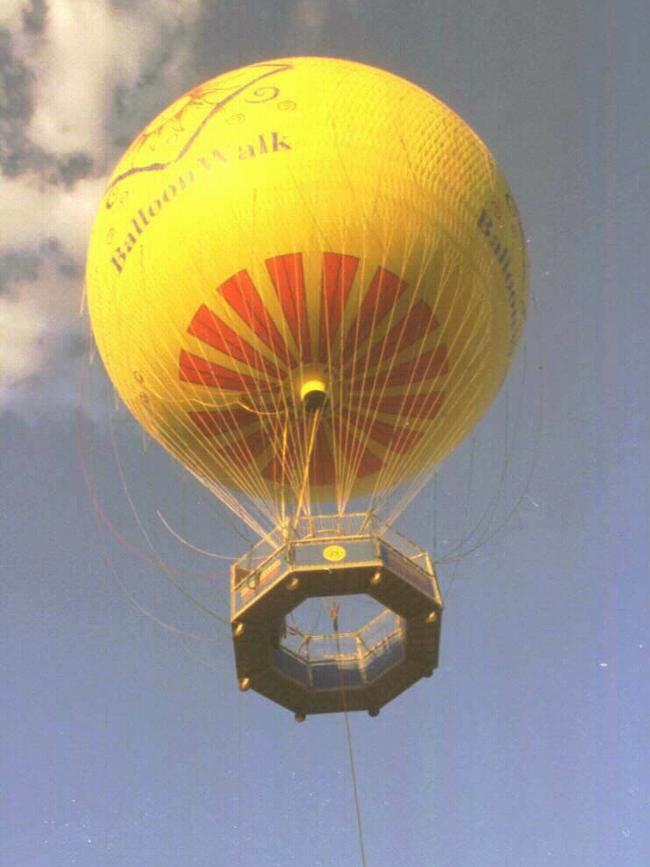 The famous Balloon Walk