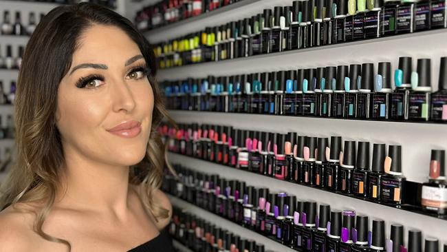 Alana Davis, of Alana Davis Nails and Beauty, crowned South Australia’s best nail technician. Pic: Supplied