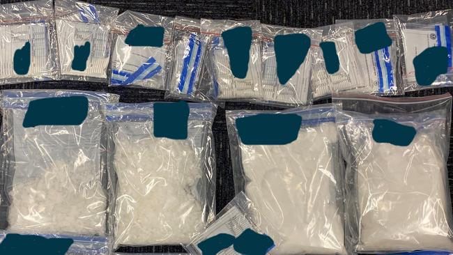 Some of the drugs seized after police busted a drug-trafficking syndicate in the southern suburbs. Picture: SA Police