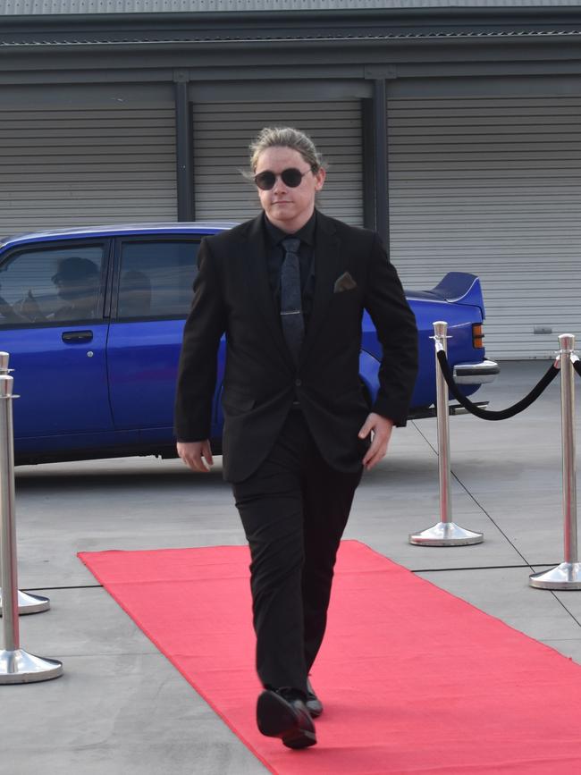 Damien Phillips at the 2021 Bundamba State Secondary College year 12 formal, Ipswich Turf Club 17th of November 2021. Picture: Jessica Baker