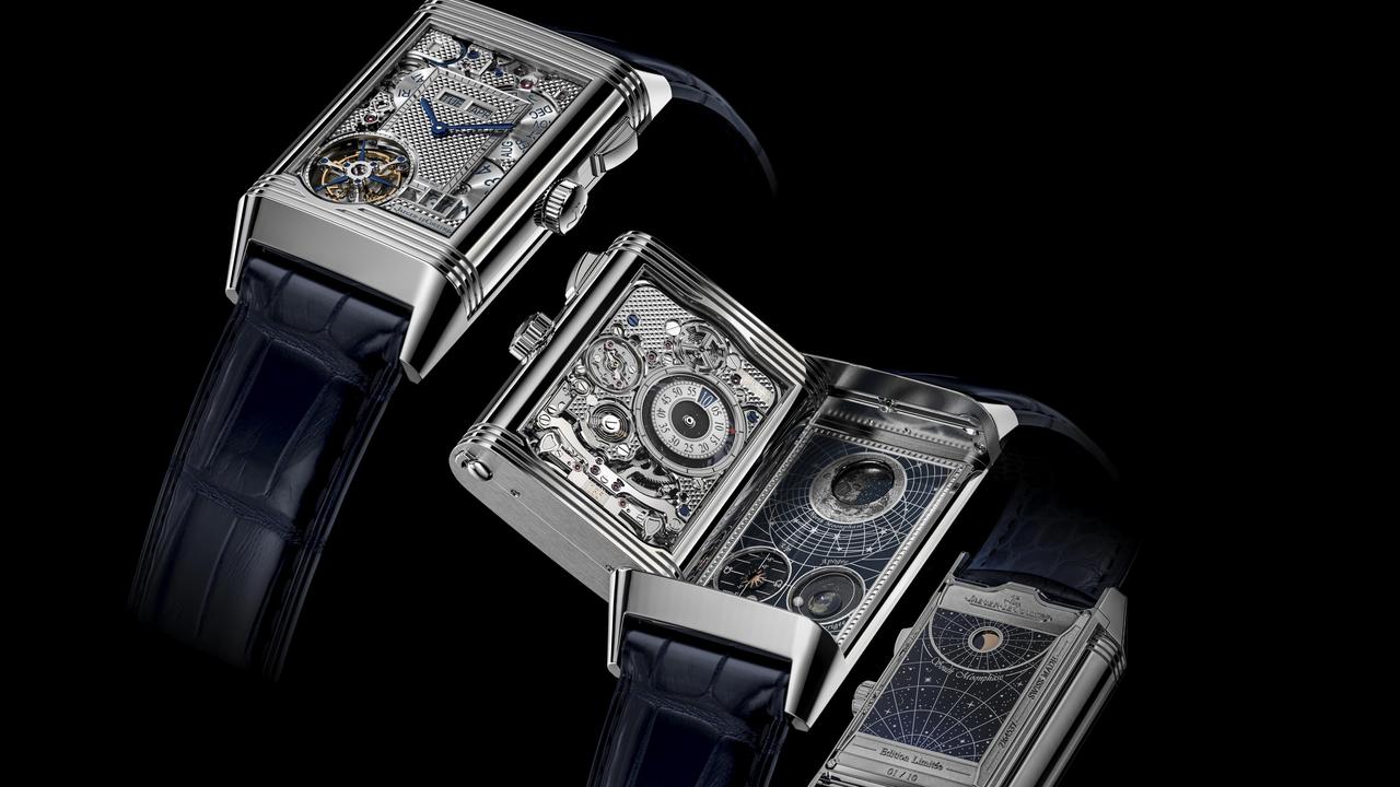 Jaeger LeCoultre Reverso Hybris Mechanica Calibre 185 Quadriptyque