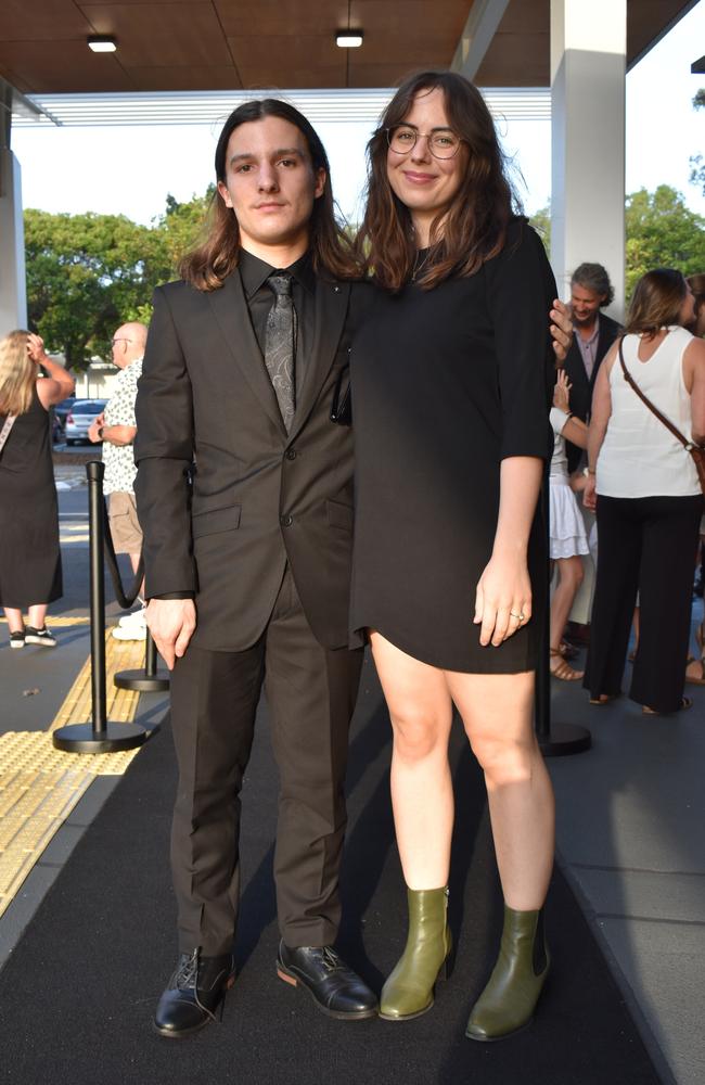 Mitchell Knetter and Jessica Vanmotman-Craig at the Burnside State High School formal 2023.