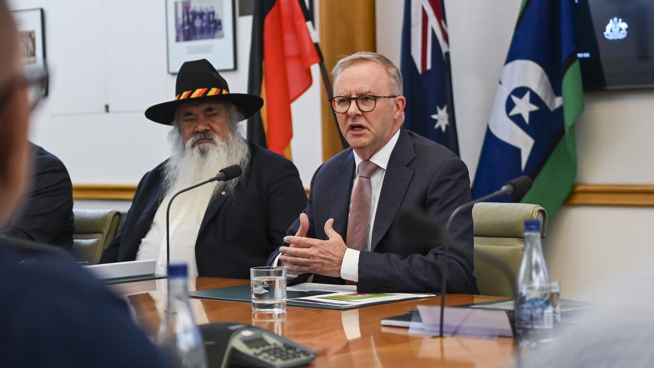 Senator Patrick Dodson is the government’s special envoy for reconciliation and the implementation of the Uluru Statement from the Hear. Picture: NCA NewsWire / Martin Ollman