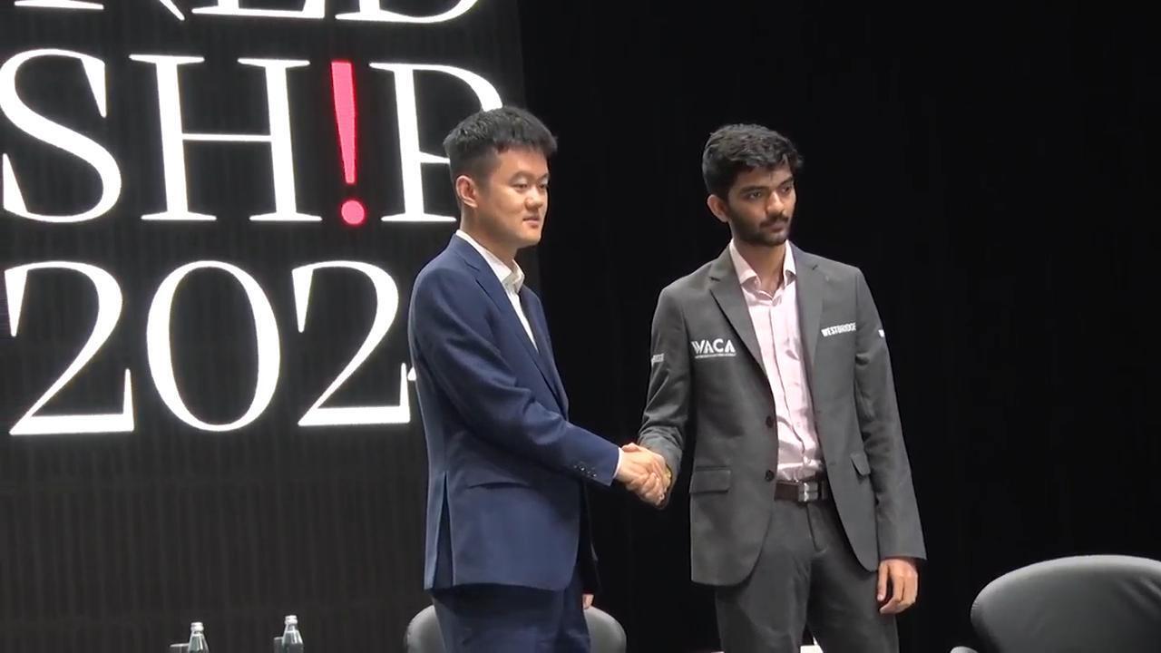 Varied emotions for Ding and Gukesh ahead of FIDE World Championship