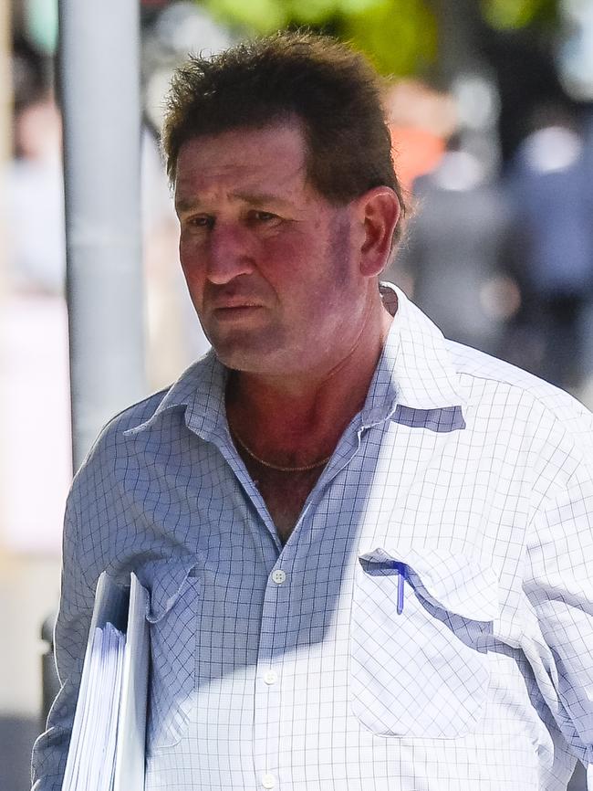 Anthony Thomas has taken the stand in the five day trial accusing him of sexually harassing rising star Kate Crauford. Picture: Roy VanDerVegt