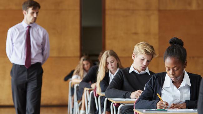 A high school teacher who tampered with students’ marks has been reinstated. Picture: stock photo, iStock.