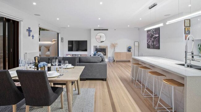 Big open-plan living areas are a drawcard.