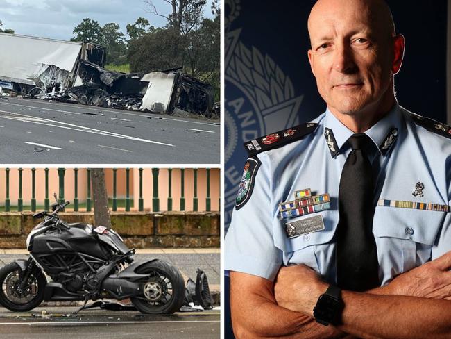 Queensland Police acting commissioner Steve Gollschewski said there had been 66 people killed on the roads which is 15 more than this time last year.