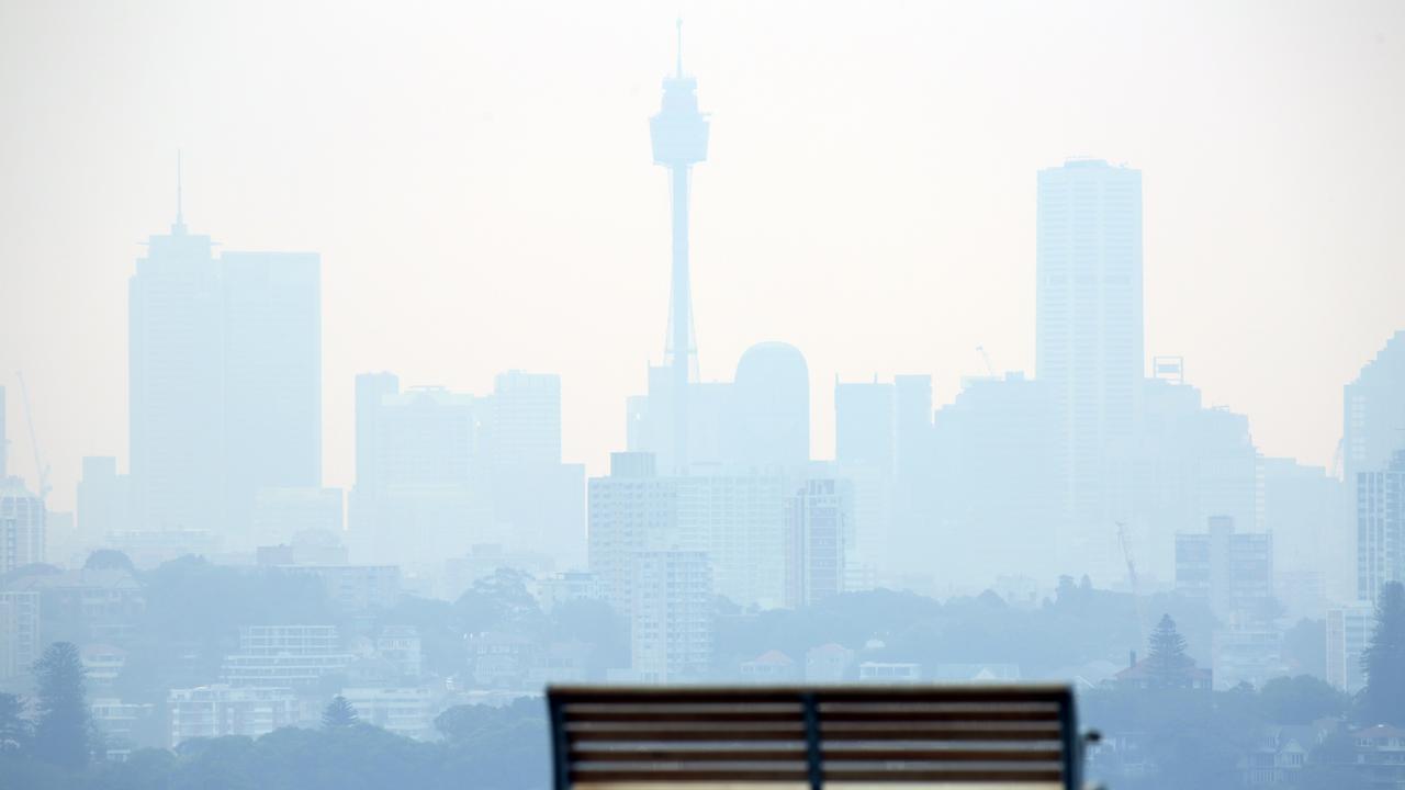 Sydney’s air quality is set to be ‘poor’ again today. Picture: Christian Gilles