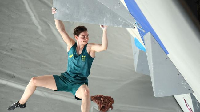 Australia's Oceania Mackenzie. Picture: AFP