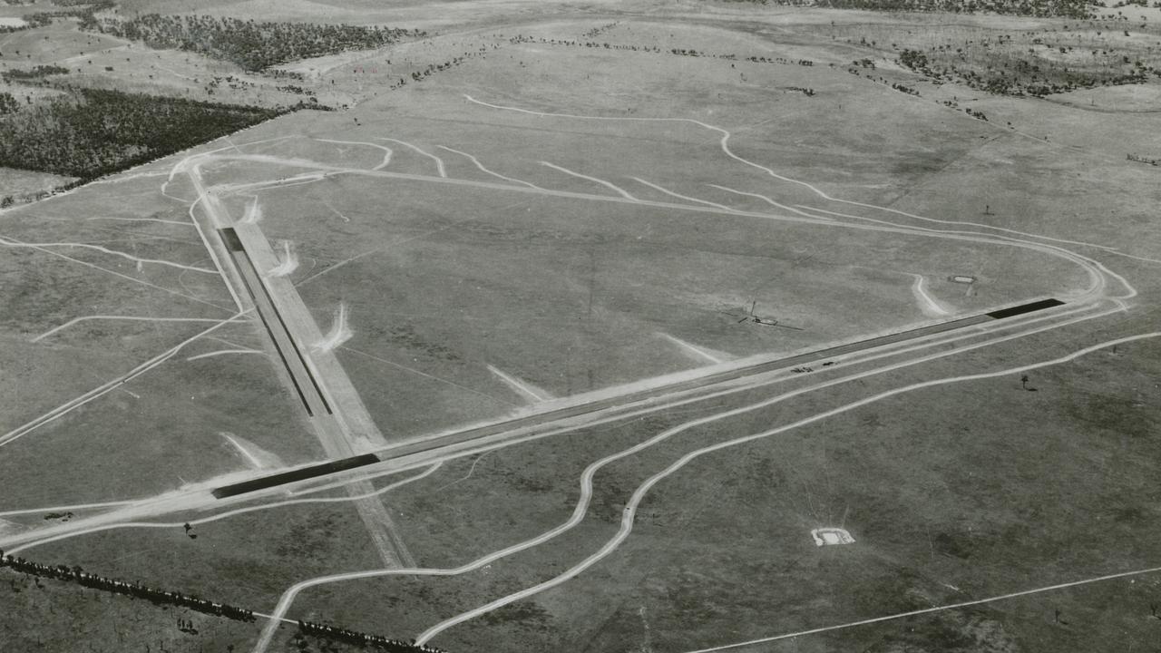 Leyburn Airfield ariel shot.