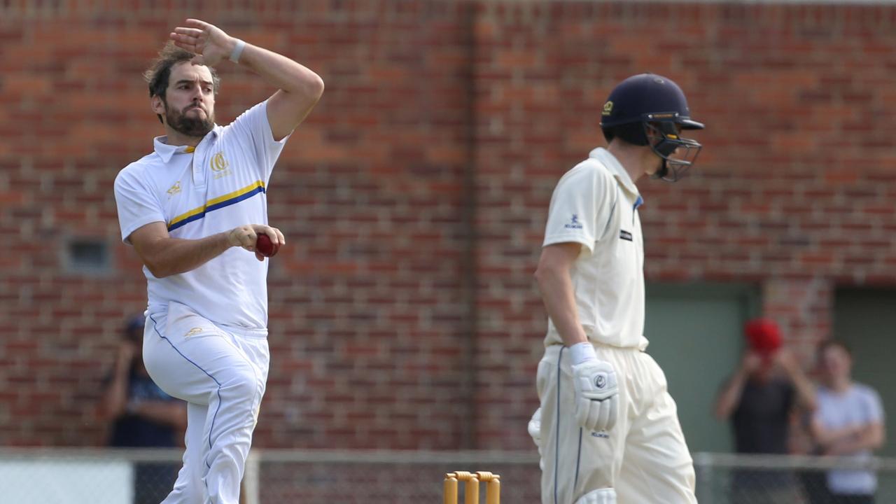 ECA - Rohan Singelton in action for Old Carey. Picture: Stuart Milligan