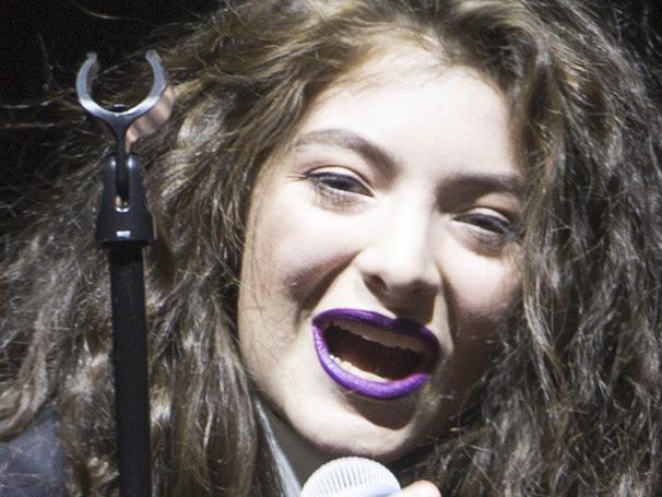 New Zealand born singer-songwriter Lorde in concert at the Hordern Pavilion tonight.