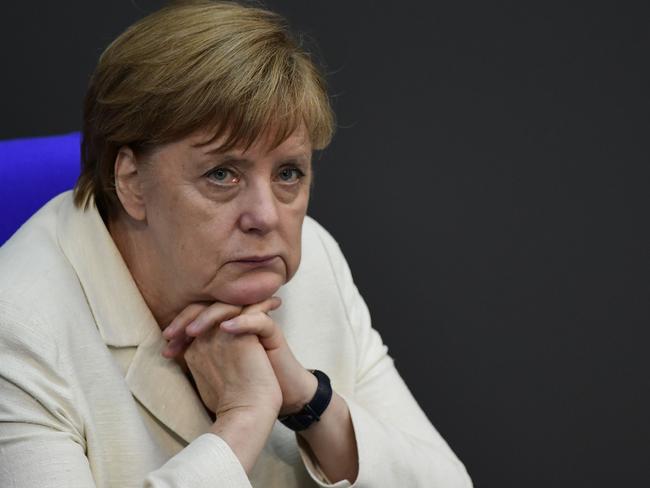 German Chancellor Angela Merkel said the UK will not get to pick and choose the best terms from outside the bloc. Picture: AFP/ John MACDOUGALL