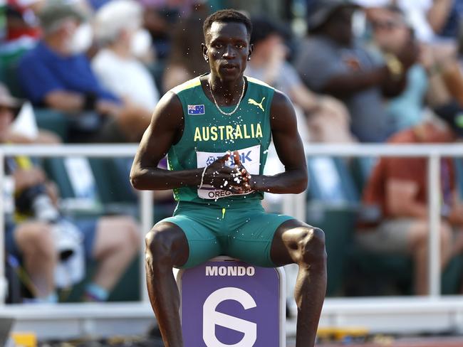 Peter Bol at the World Athletics Championships last year. Picture: Steph Chambers/Getty Images