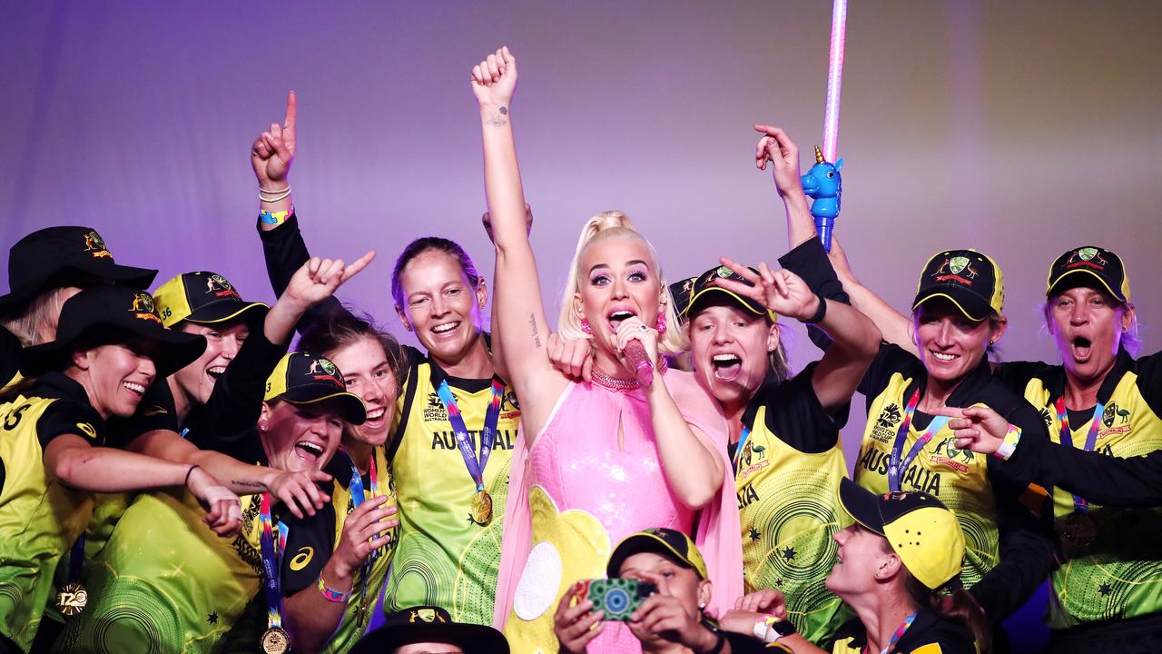 Katy Perry’s been there before. Photo by Cameron Spencer/Getty Images