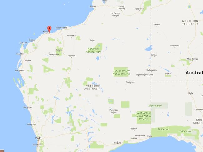 Roebourne, WA, lies 1500km north of Perth in the Pilbara region.