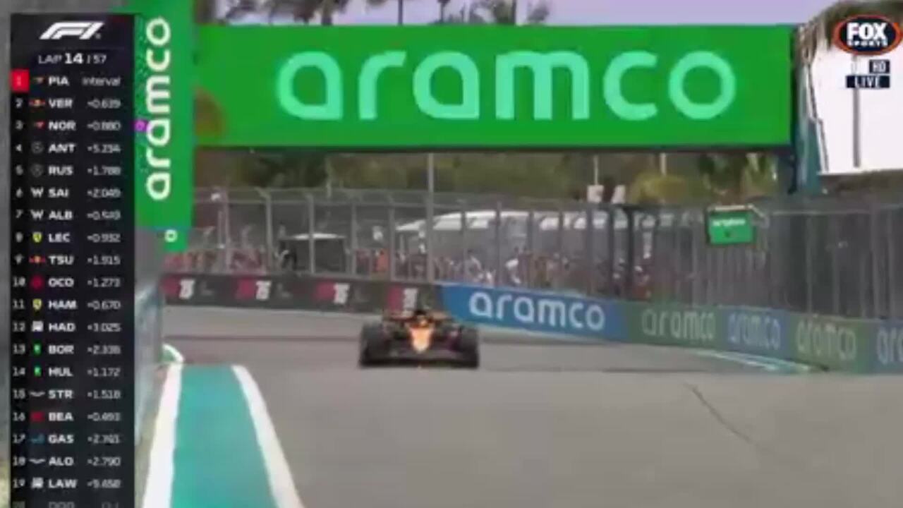 Huge breakthrough as Oscar finally overtakes Max