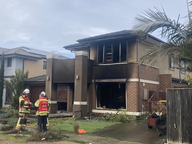 A 15-year-old boy was rescued by firefighters. Picture: Angus McIntyre