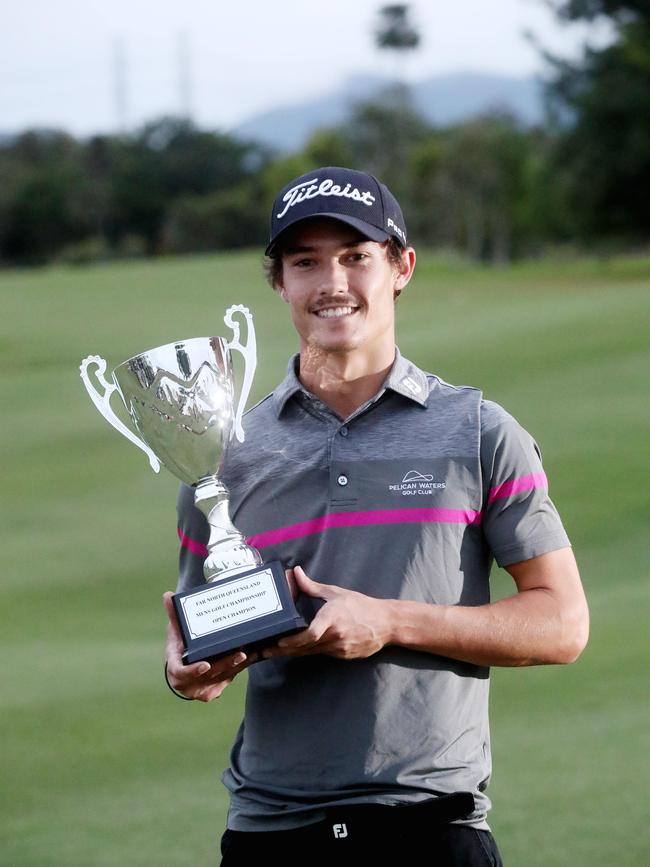 FNQ Open Championship. Winner Lochie Coleborn from the Sunshine Coast. PICTURE: STEWART McLEAN