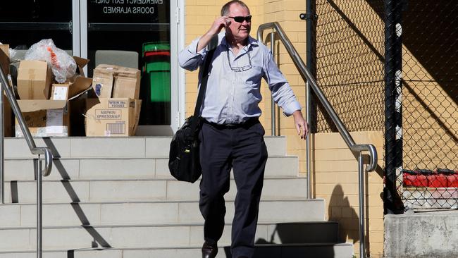 Schubert in his role as NRL Auditor in 2016 during the Parramatta Eels salary cap audit.