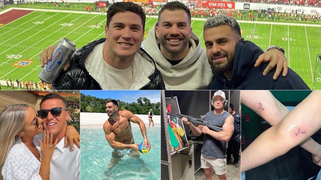 How NRL and NRLW stars spent their off-season.