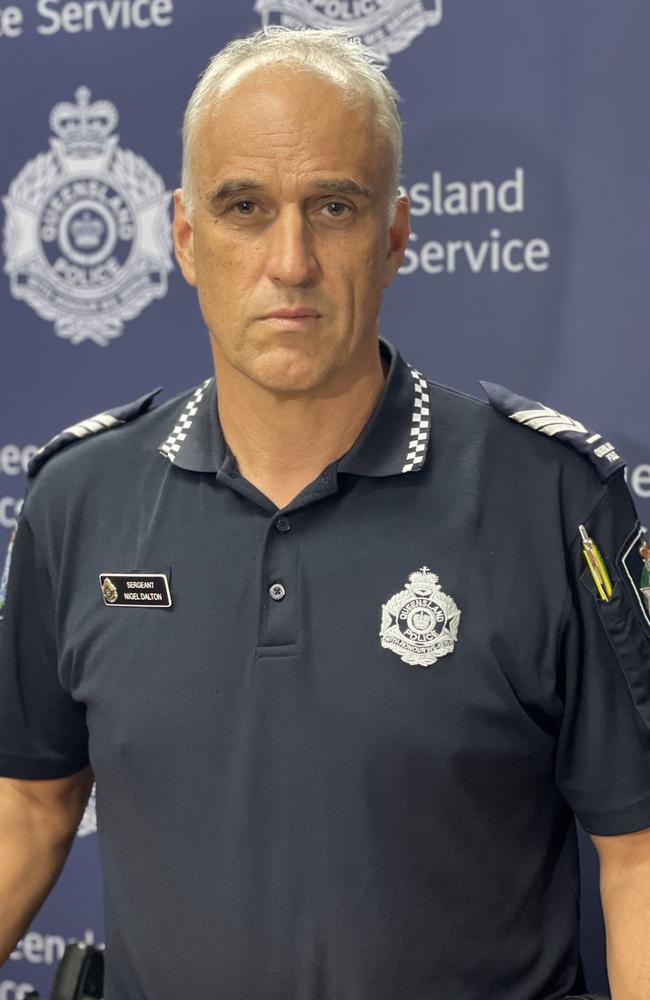 Sergeant Nigel Dalton said Mackay police were investigating the suspicious death of a horse on Beaconsfield Road late on Wednesday, October 4. Photo: Zoe Devenport
