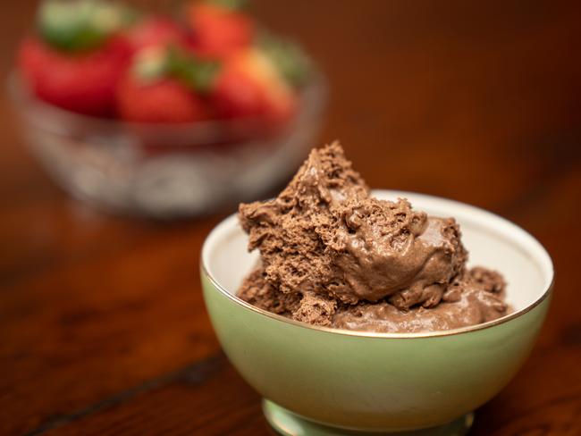 Chocolate mousse is also on the menu. Picture: Tim Bradley