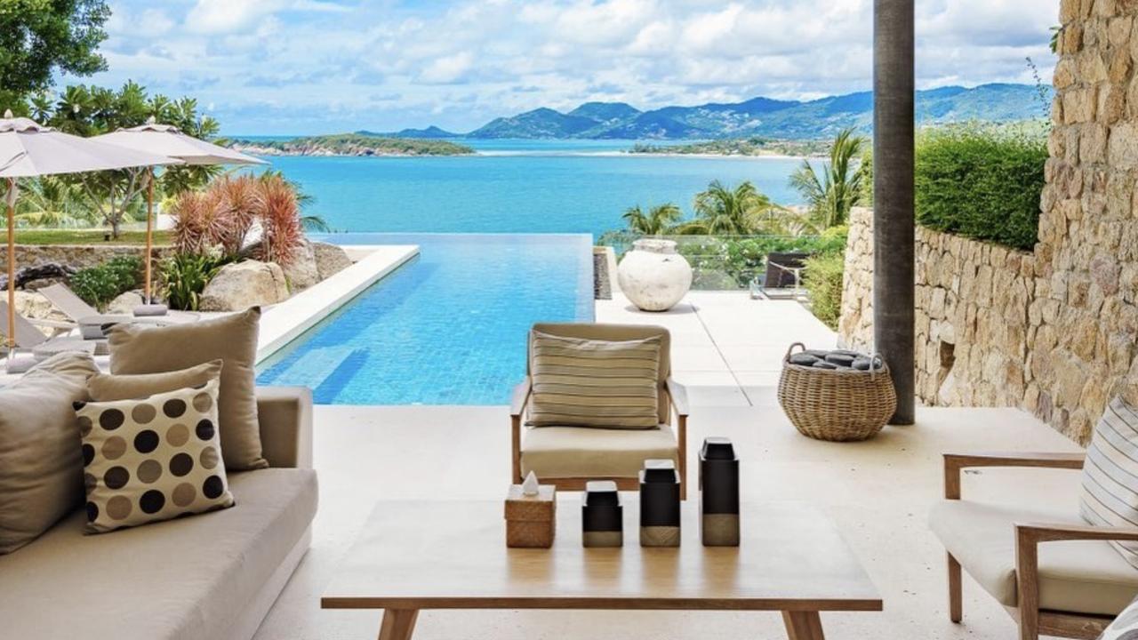 Samujana villas in Koh Samui Thailand. Picture: Instagram