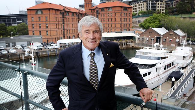 Chairman Kerry Stokes at the Seven West AGM in Pyrmont. Picture: Hollie Adams/The Australian