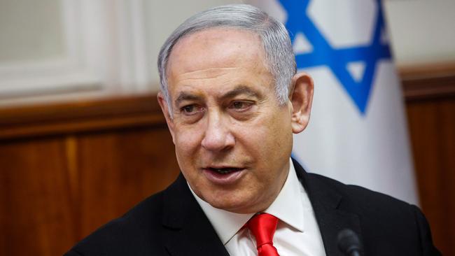 Israeli Prime Minister Benjamin Netanyahu. Picture: AFP