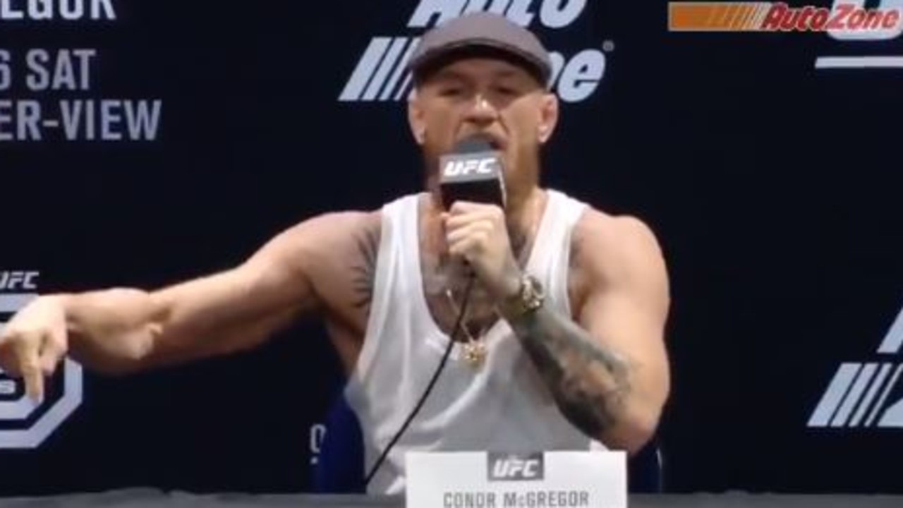 Conor McGregor is going off!