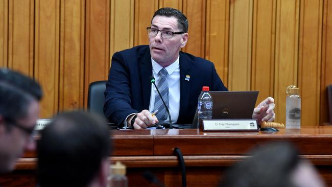 Embattled Townsville mayor Troy Thompson. Picture: Evan Morgan
