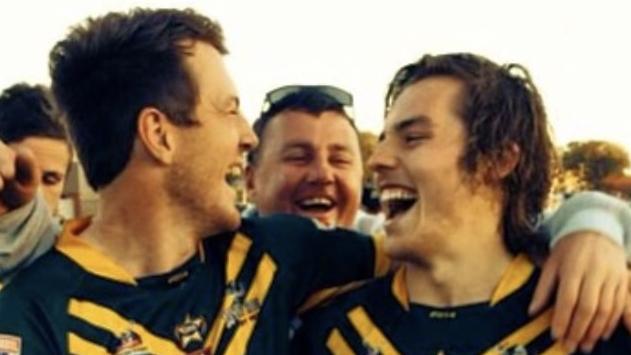 Lewis (right) has won two grand finals with the club. Picture: supplied