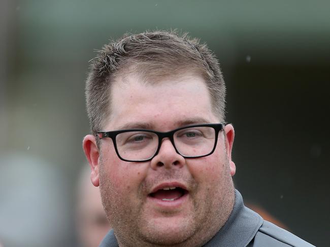 Hume FNL, Round 1, Rand Walbundrie Walla Giants V Coreen Daysdale Hopefield Buriga  Power, at Walla Walla,  Daniel Anthanitis, coach, RWW Giants,     Picture Yuri Kouzmin