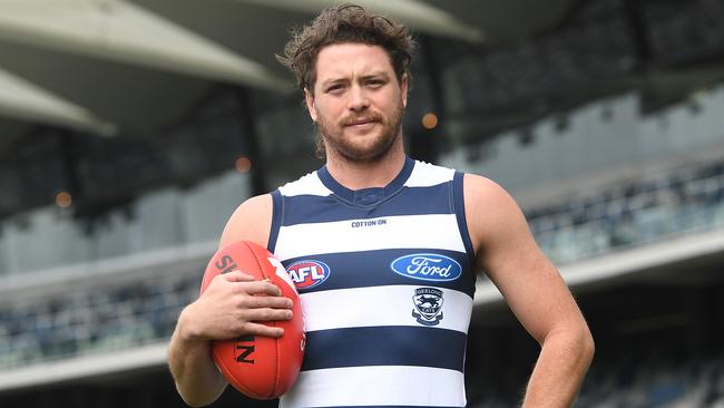 The Cats will hope Jack Steven can ease the pain of losing Tim Kelly. Picture: AAP