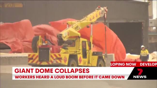 Seven News report on Port Adelaide dome (7NEWS)