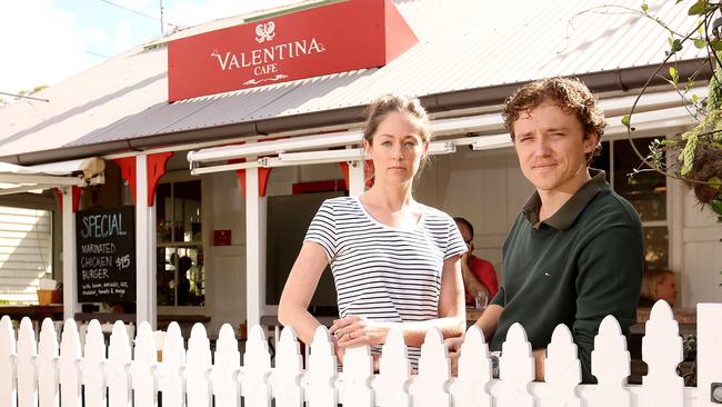 Tamara Little and James Pearce wanted to extend trading by two hours but face a $14,000 fee. Picture: Josh Woning