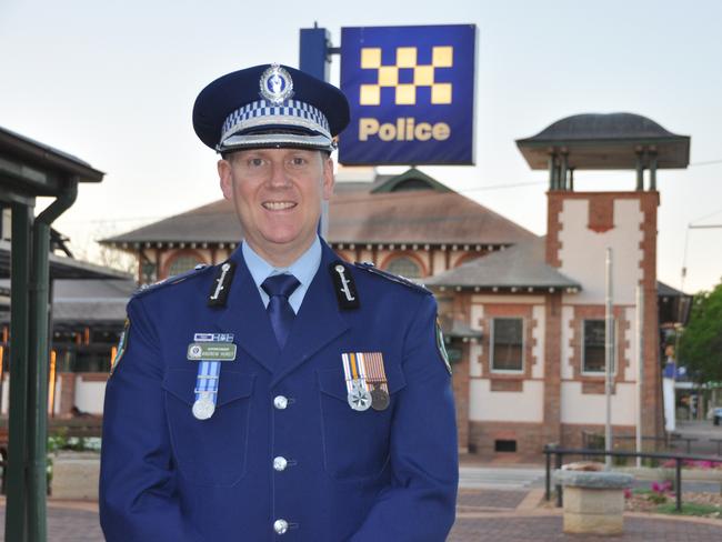 NSW Superintendent Andrew Hurst has spent years investigating domestic violence solutions.