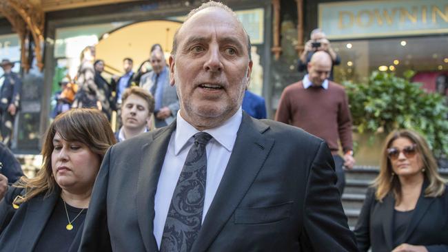 Brian Houston has faced a long-running hearing over allegations he covered up his father’s sexual abuse of a seven-year-old boy. Picture: NCA NewsWire / Simon Bullard