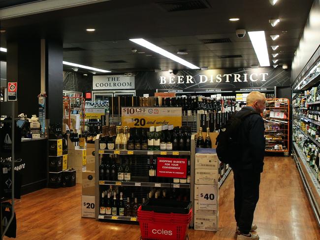 SYDNEY, AUSTRALIA : NewsWire Photos - SEPTEMBER 30 2024 ; A general view of a Liquorland shop in the Sydney CBD.  Picture: NewsWire / Gaye Gerard