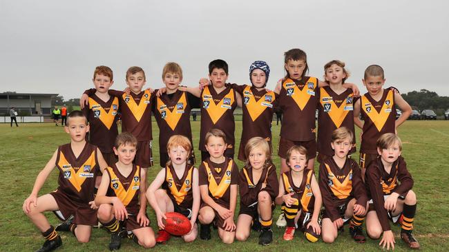 Drysdale Watson under-9 football team. Picture: Alan Barber