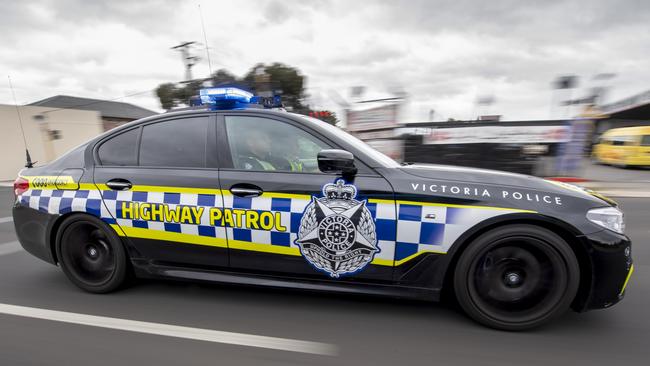 Knox highway patrol are targeting food delivery and truck drivers. Picture: Andy Brownbill