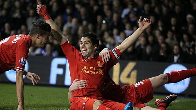 Liverpool's Luis Suarez revels in the captaincy role.