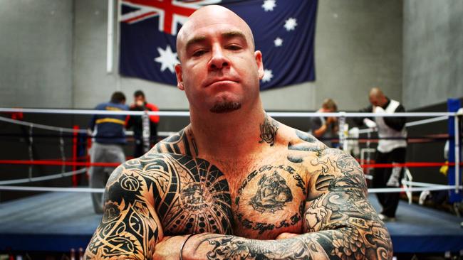Australian heavyweight boxer Lucas ‘Big Daddy’ Browne.