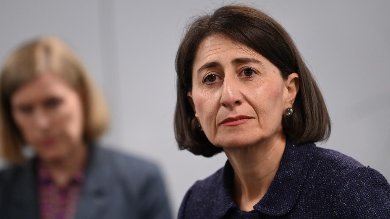 NSW Premier Gladys Berejiklian said anyone who has travelled to the state from Greater Melbourne is required to fill out a travel declaration form. Picture: Jeremy Piper/NCA NewsWire