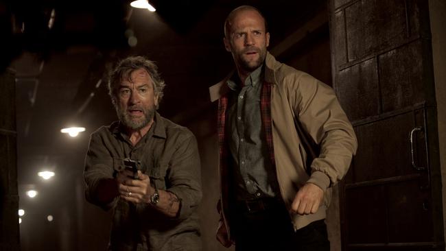 Robert De Niro and Jason Statham in a scene from the film, Killer Elite. Picture: Disney