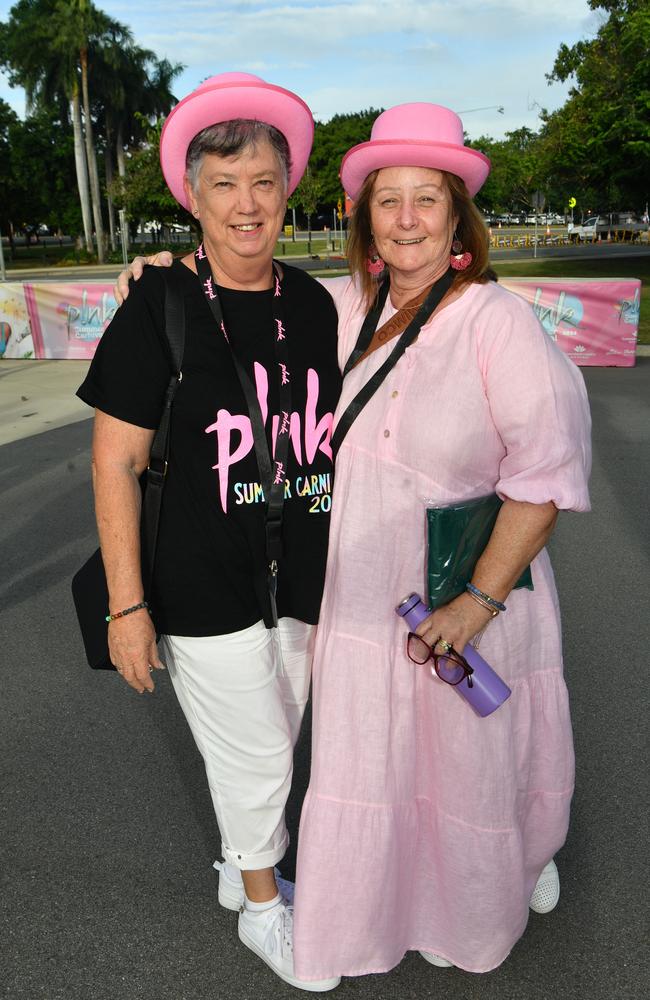 Socials at Pink convert at Townsville's Quensland Country Bank Stadium. Picture: Evan Morgan